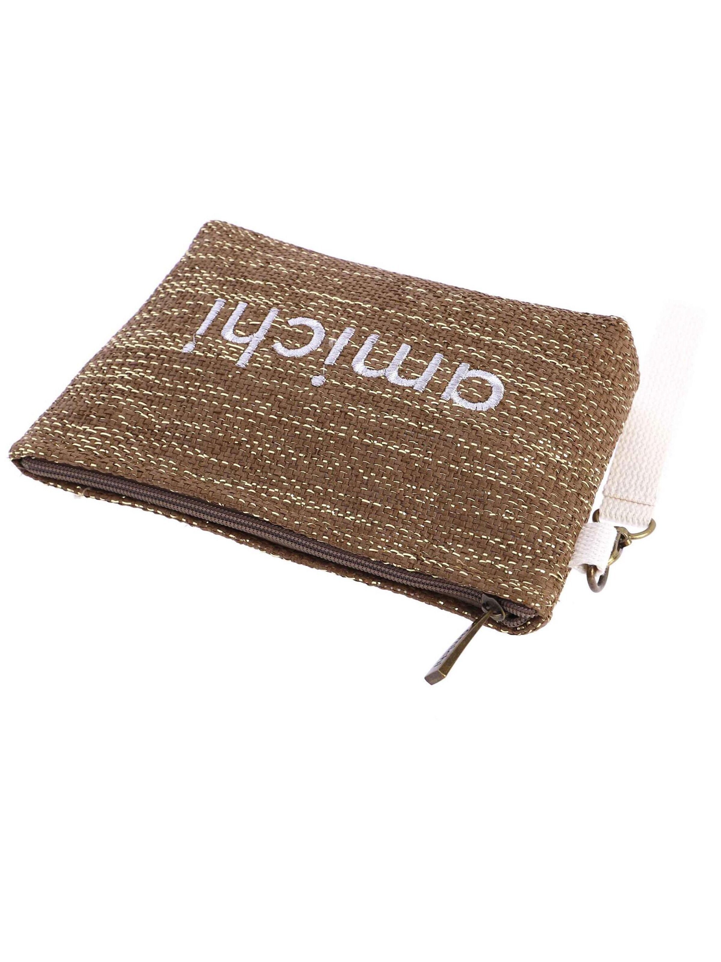 Amichi - Bolso de mano en marrón