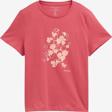 TOM TAILORMajica - crvena boja: prednji dio