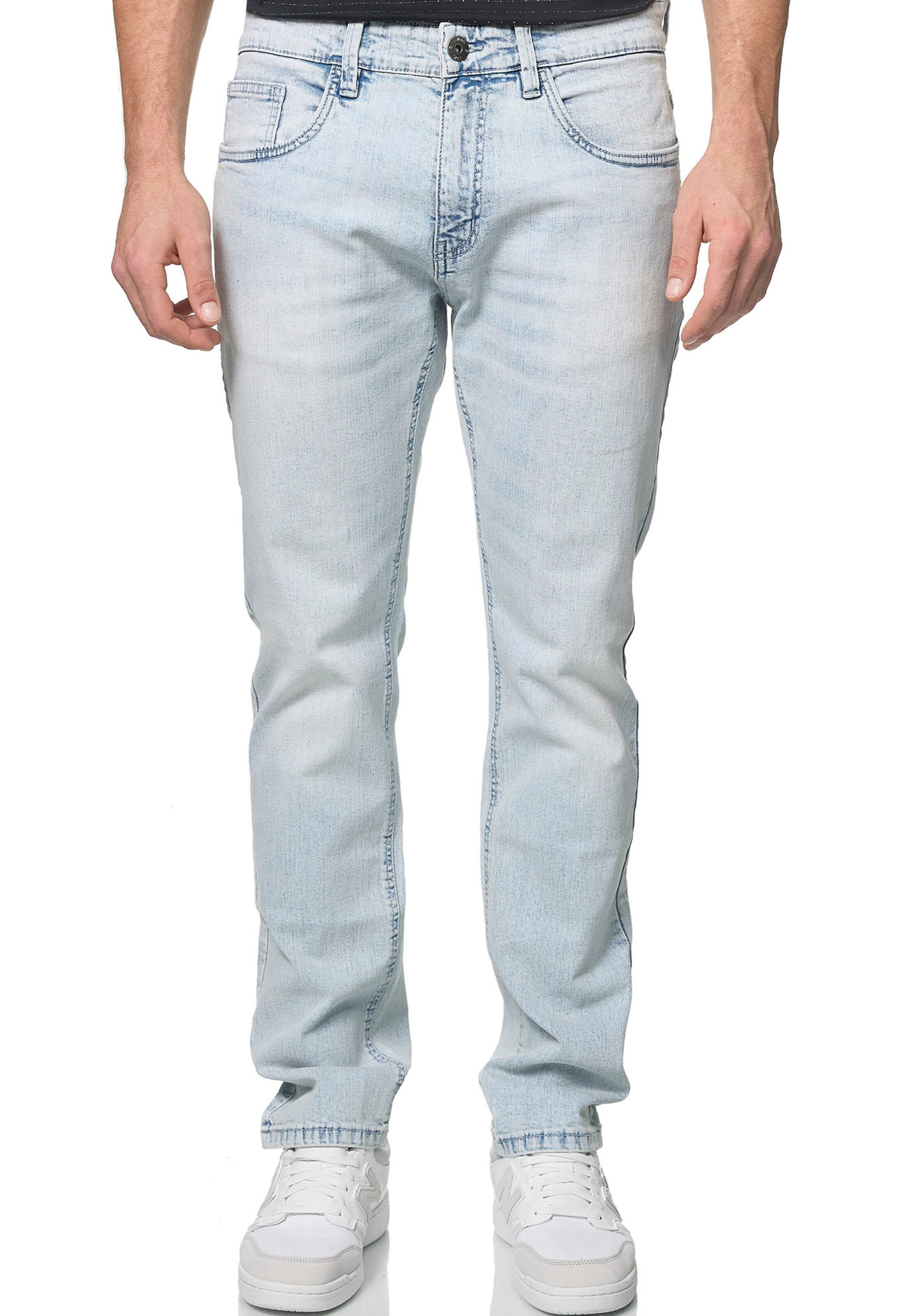 INDICODE JEANS Slim fit Jeans in Blue: front