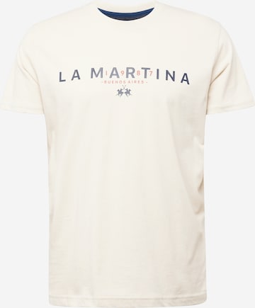 La Martina Shirt in White: front
