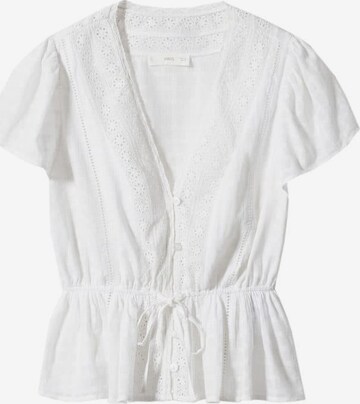 MANGO Blouse 'Lili' in White: front