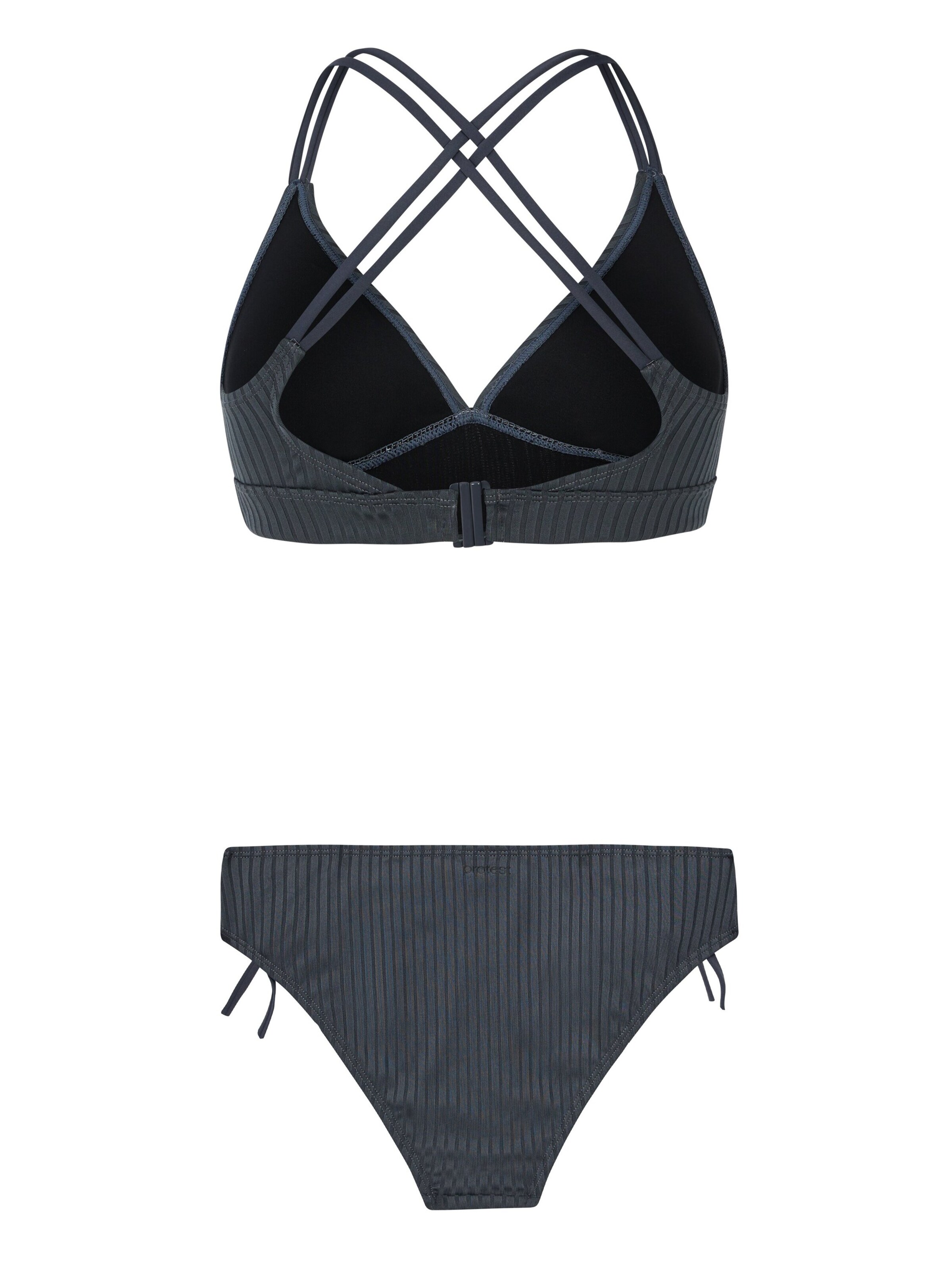 PROTEST Triangel Bikini 'PRTCosta'‌‌‌ in Grau
