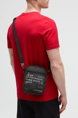 CAMP DAVID Umhängetasche in Schwarz