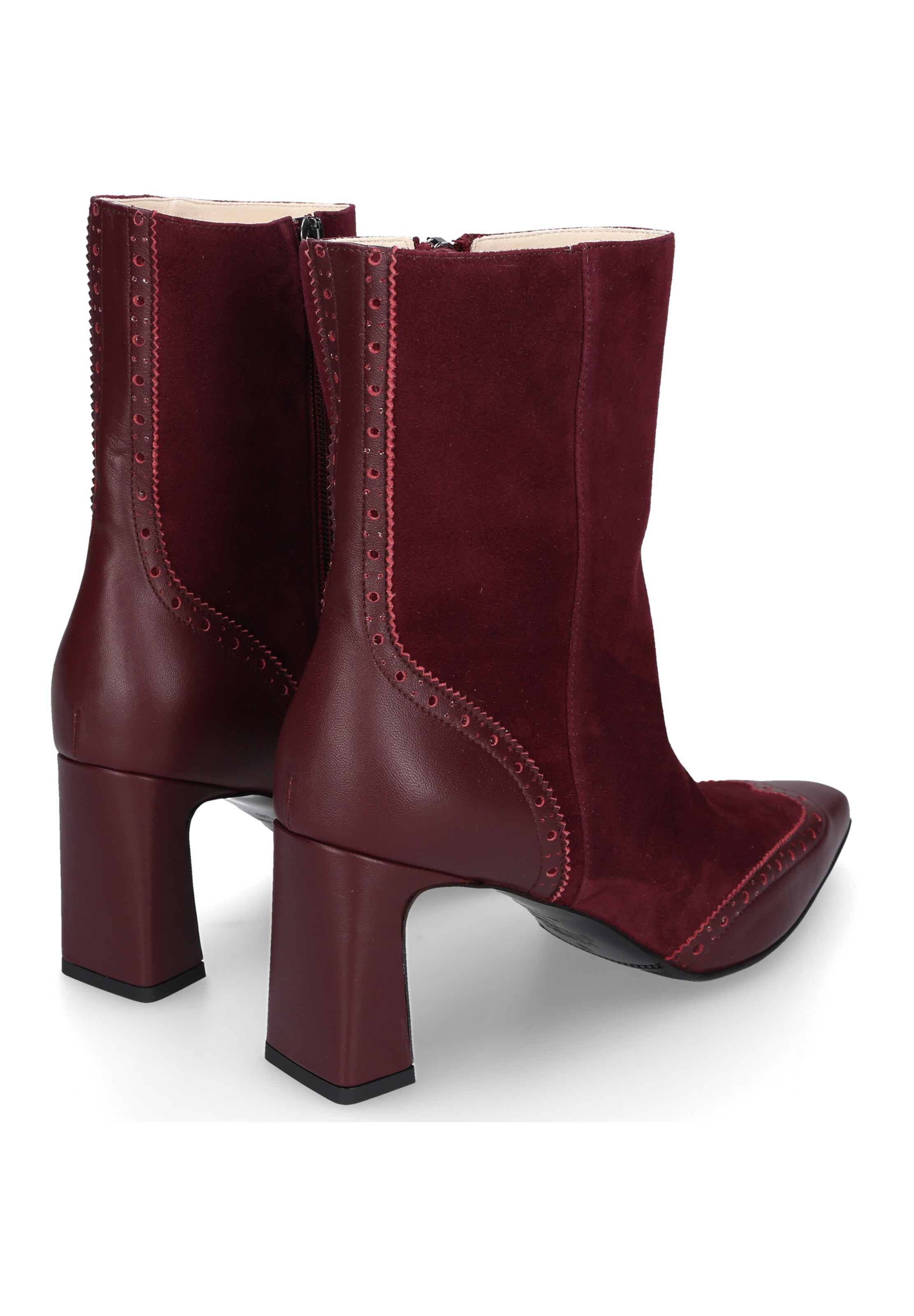 Henry Stevens Ankle Boots 'Madison ZB70' in Red