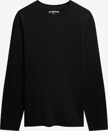 T-Shirt 'Essential' Superdry en noir : devant