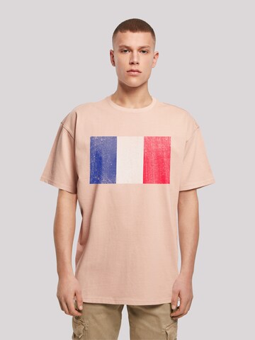 F4NT4STIC Shirt in Beige: voorkant
