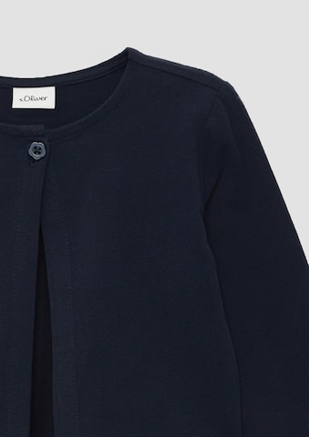 s.Oliver Gebreid vest in Blauw