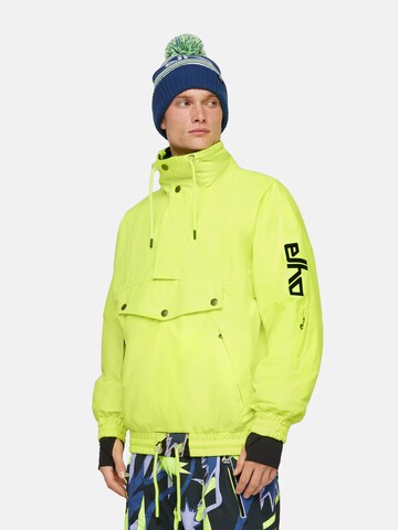 Veste fonctionnelle 'Klosters 89 II' elho en jaune : devant