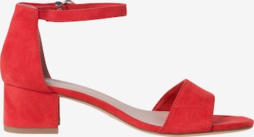 TAMARIS Sandalen met riem in Rood