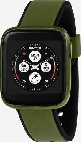 SECTOR Digital Watch in Green: front