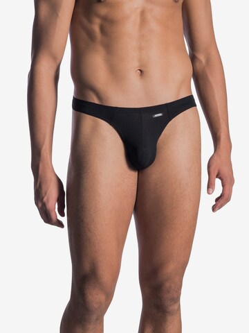 Slip ' RED0965 Ministring ' Olaf Benz en noir : devant