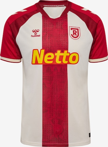 Hummel Trikot 'SSV Jahn Regensburg 26/27' in Weiß: Vorderseite
