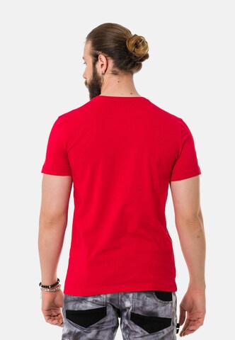 CIPO & BAXX T-Shirt in Rot