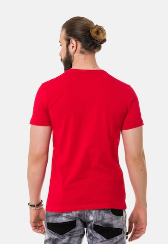 T-Shirt CIPO & BAXX en rouge