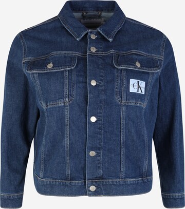 Calvin Klein Jeans Curve Between-Season Jacket in Blue: front
