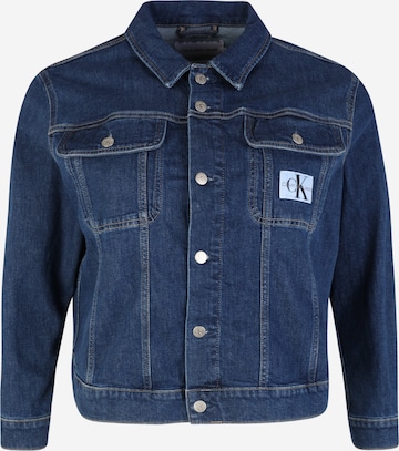 Calvin Klein Jeans Curve Between-Season Jacket in Blue: front