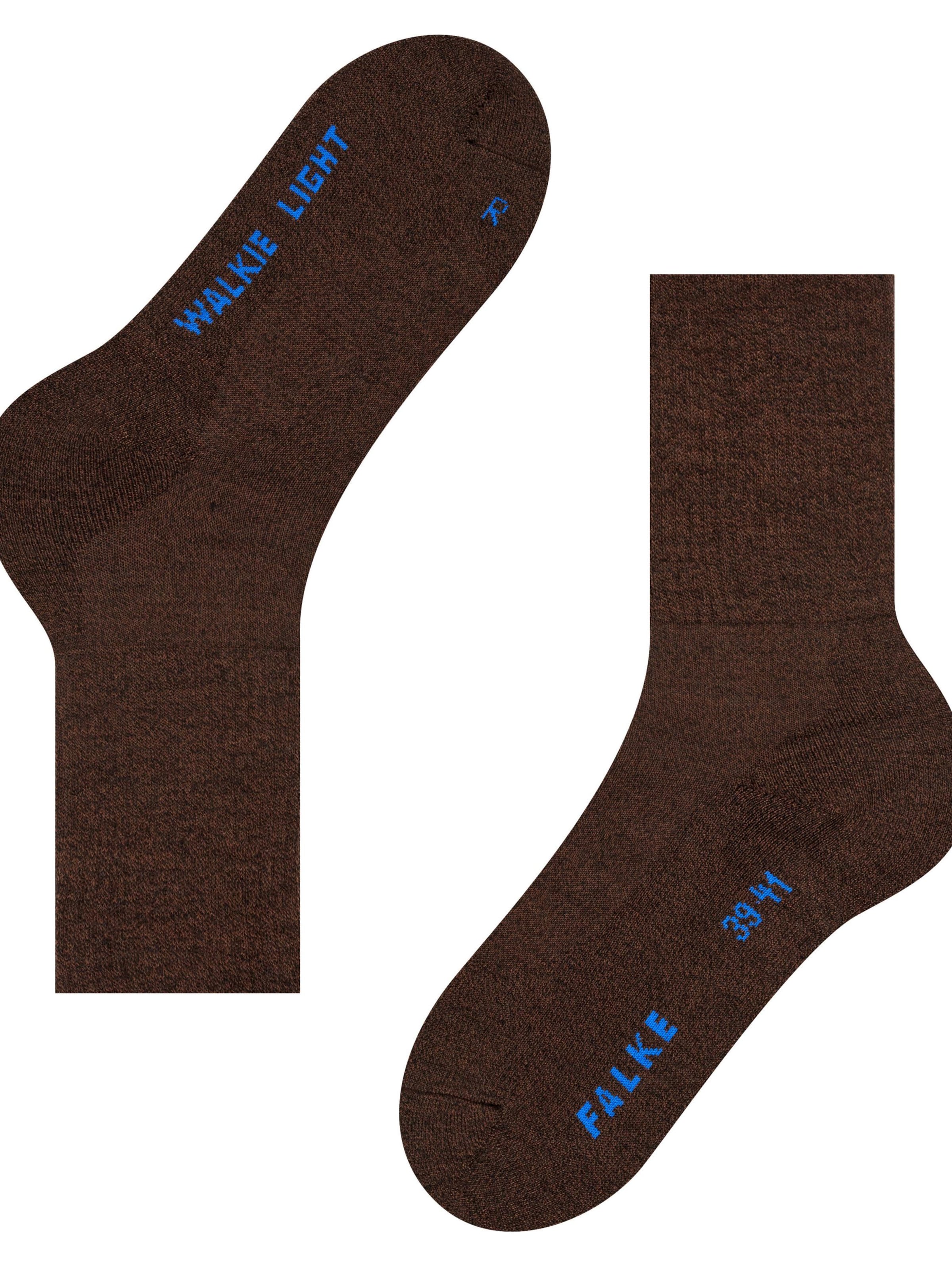 FALKE Socks 'Walkie Light' in Brown