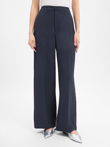 MOS MOSH - Loosefit Pantalón de pinzas 'MMLeya Miley' en azul: frente