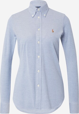 Polo Ralph Lauren Blouse in Blauw: voorkant