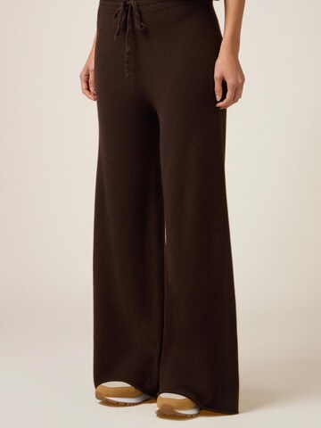 Baggy Pantaloni di oltre in marrone