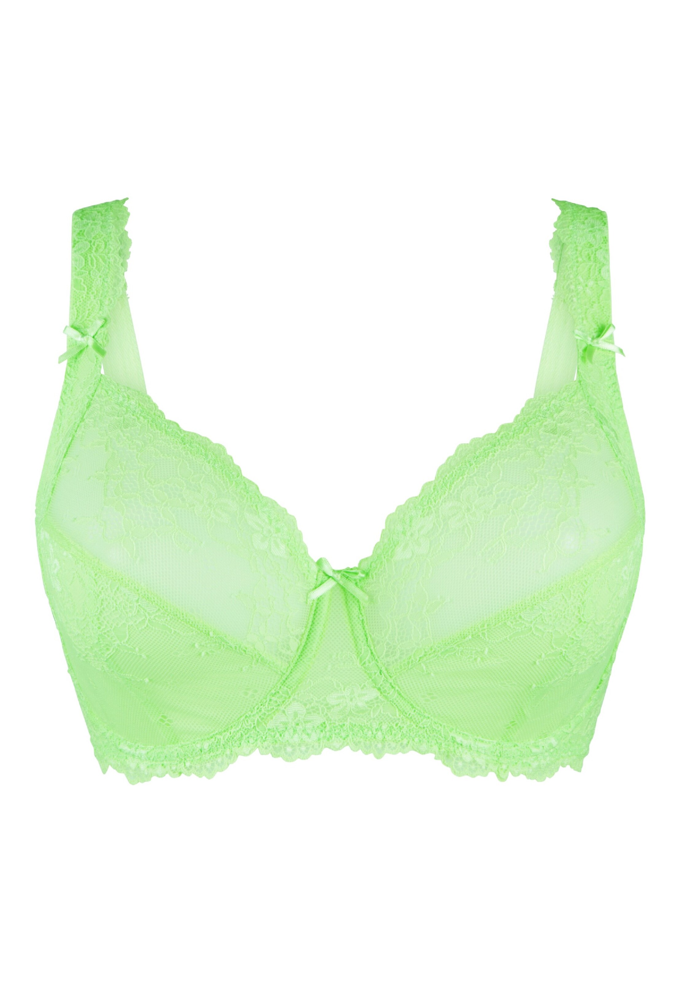 Reggiseno di LingaDore in verde: frontale
