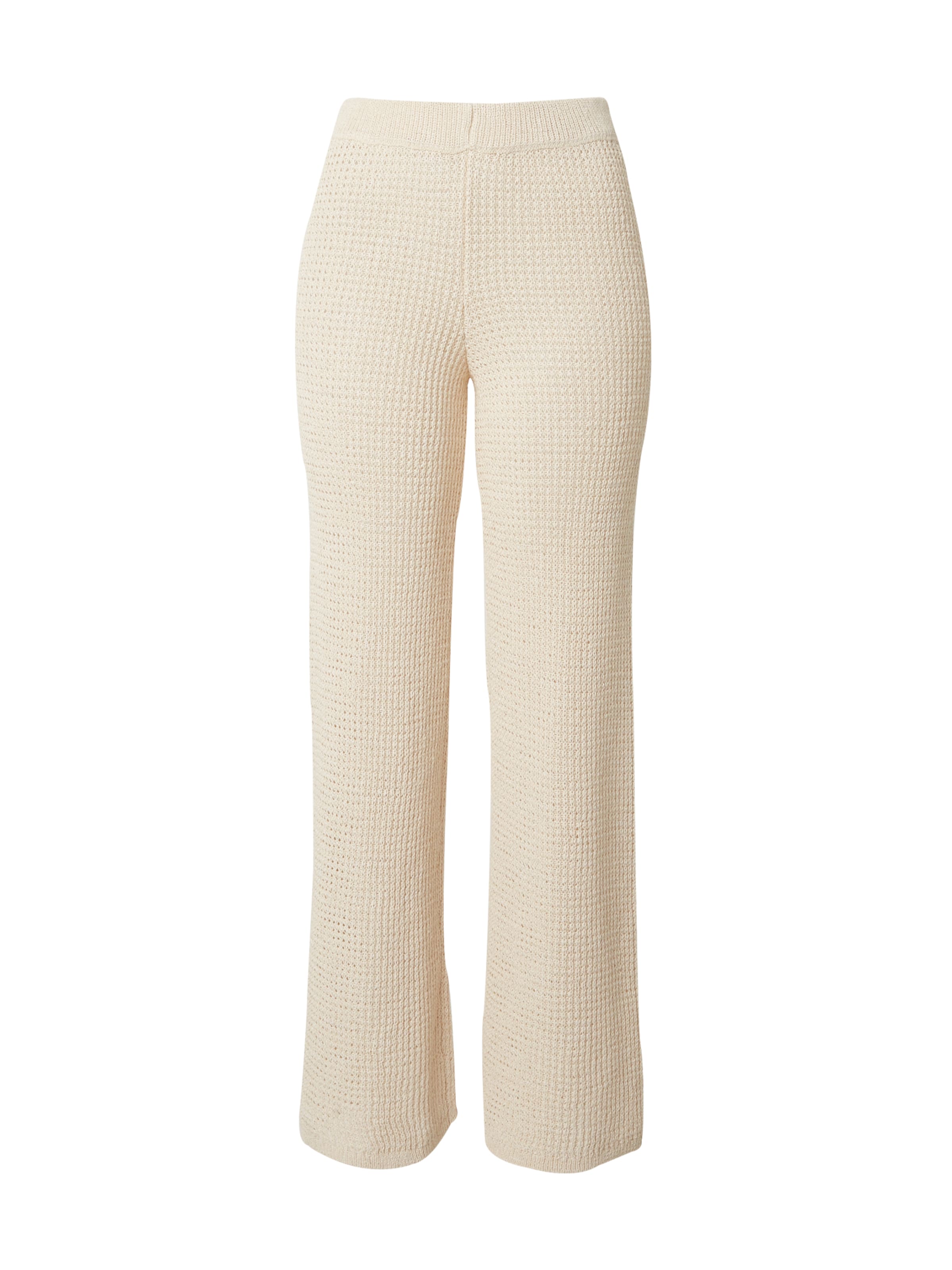 Wide Leg Pantalon 'Vineta' EDITED en beige : devant
