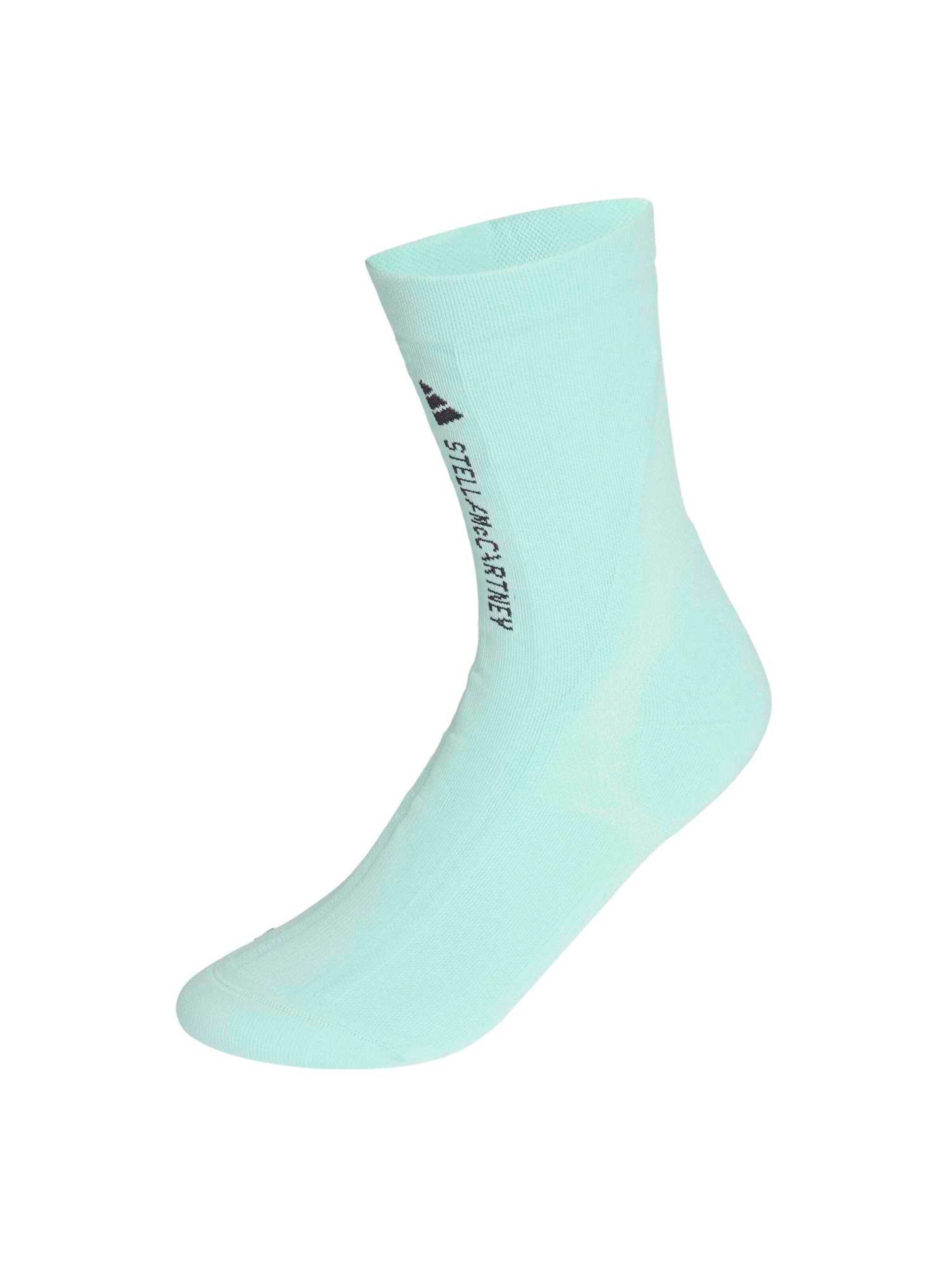 Chaussettes de sport ADIDAS BY STELLA MCCARTNEY en bleu : devant