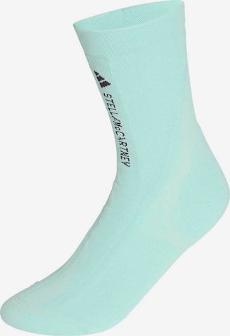 Chaussettes de sport ADIDAS BY STELLA MCCARTNEY en bleu : devant