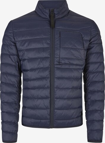 HECHTER PARIS Between-Season Jacket in Blue: front