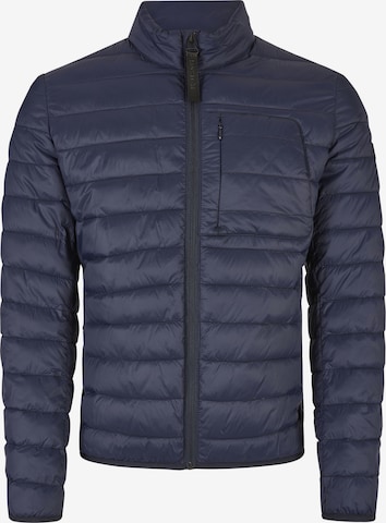 HECHTER PARIS Between-Season Jacket in Blue: front