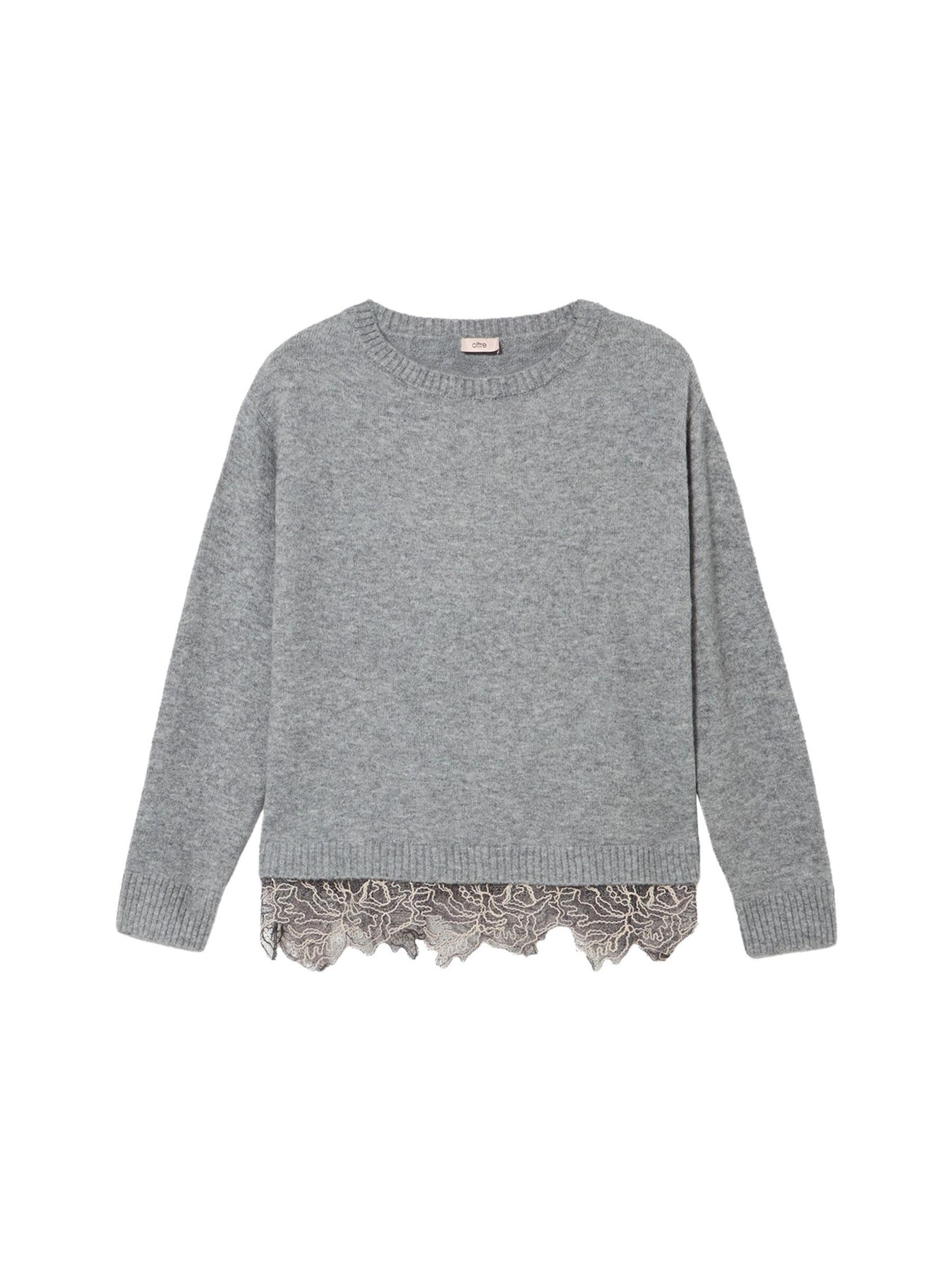 oltre Pullover‌‌ in Grau: Vorderseite