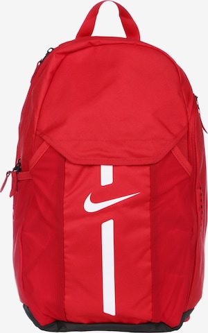 NIKE Sports Backpack in Red: front