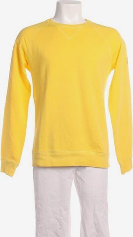 BOSS Sweatshirt & Zip-Up Hoodie in S in Yellow: front
