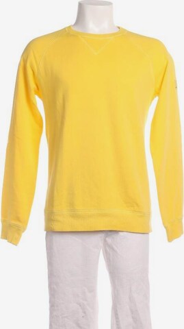 BOSS Orange Sweatshirt & Zip-Up Hoodie in S in Yellow: front