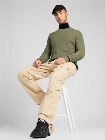 Calvin Klein Jeans Regular Hose 'ESSENTIAL' in Beige