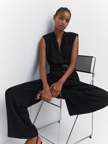 MANGO Jumpsuit 'Atena' in Black