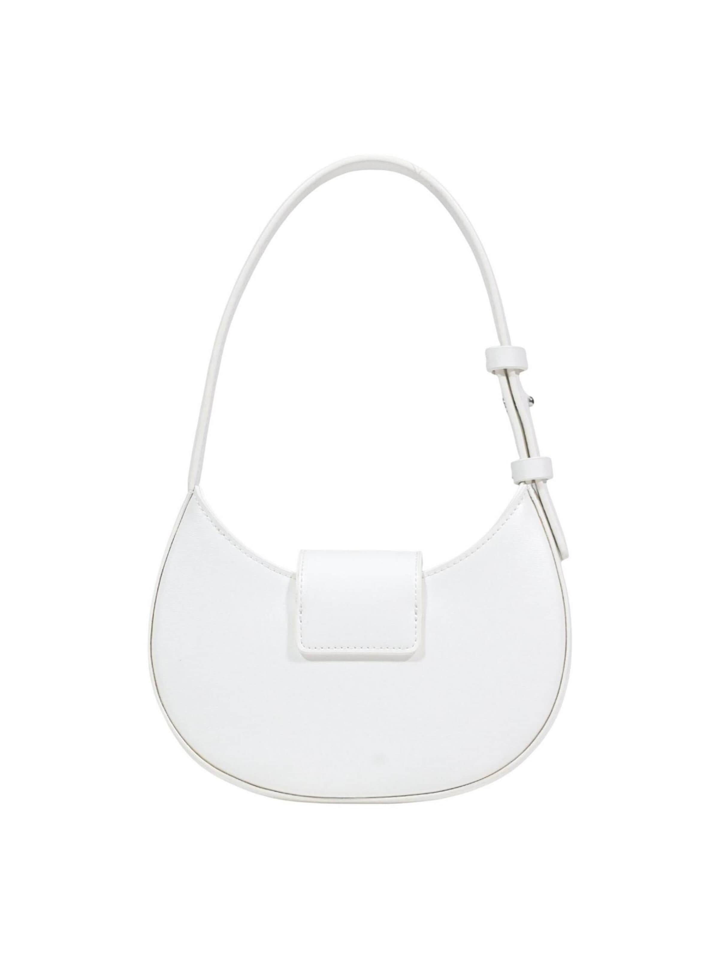 ARMANI EXCHANGE - Bolso de hombro 'XW002566 AF12039' en blanco