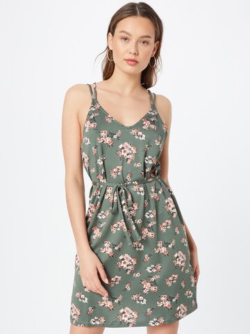 ABOUT YOU Summer Dress 'Cleo' in Green: front