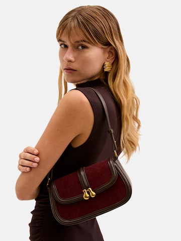 NALì Schultertasche 'BOBBY' in Rot: Vorderseite