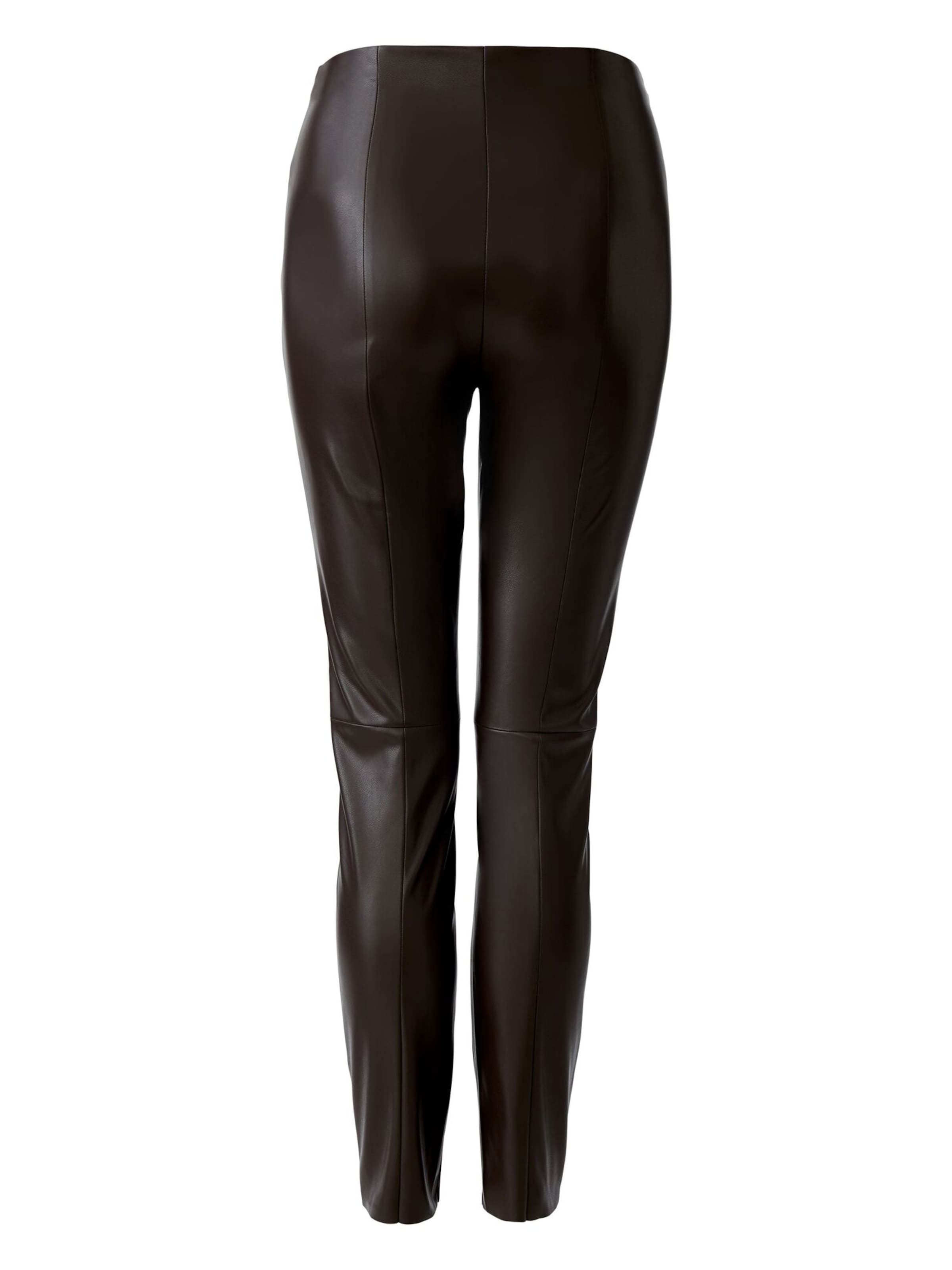 OUI Slimfit Leggings 'Chasey' in Braun