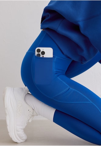 Skinny Pantalon de sport Aim'n en bleu