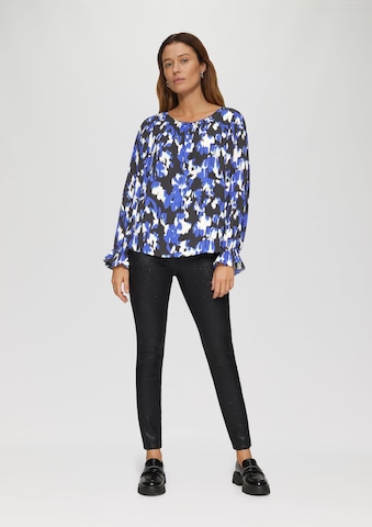 s.Oliver BLACK LABEL Blouse in Blue