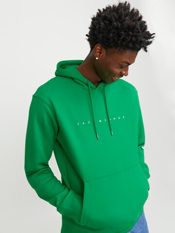 JACK & JONES Sweatshirt 'Star' in Green