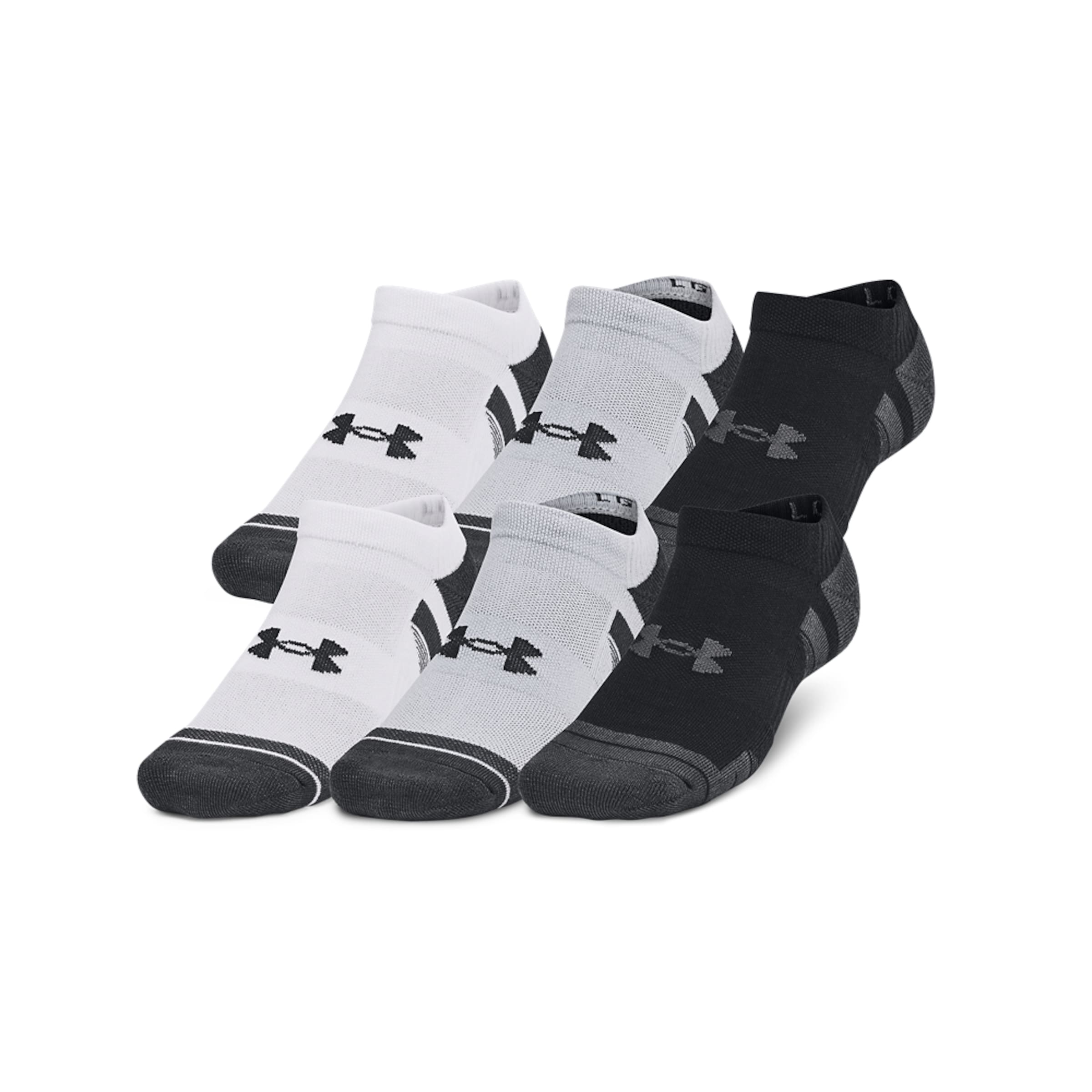 UNDER ARMOUR Athletic Socks in Grey: front