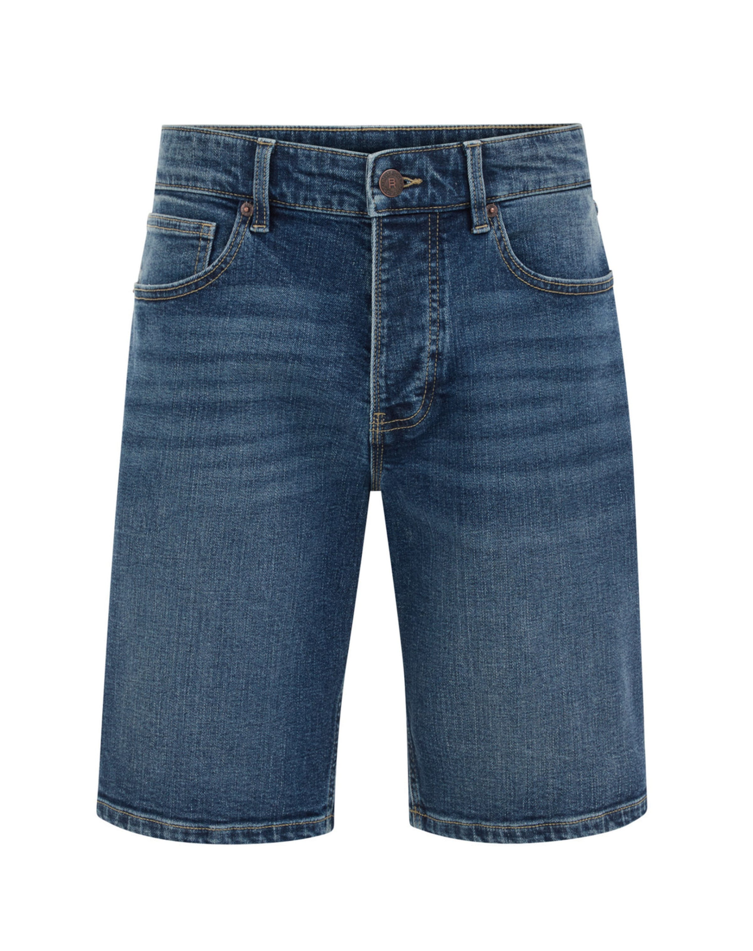 WE Fashion Regular Jeans in Blauw: voorkant