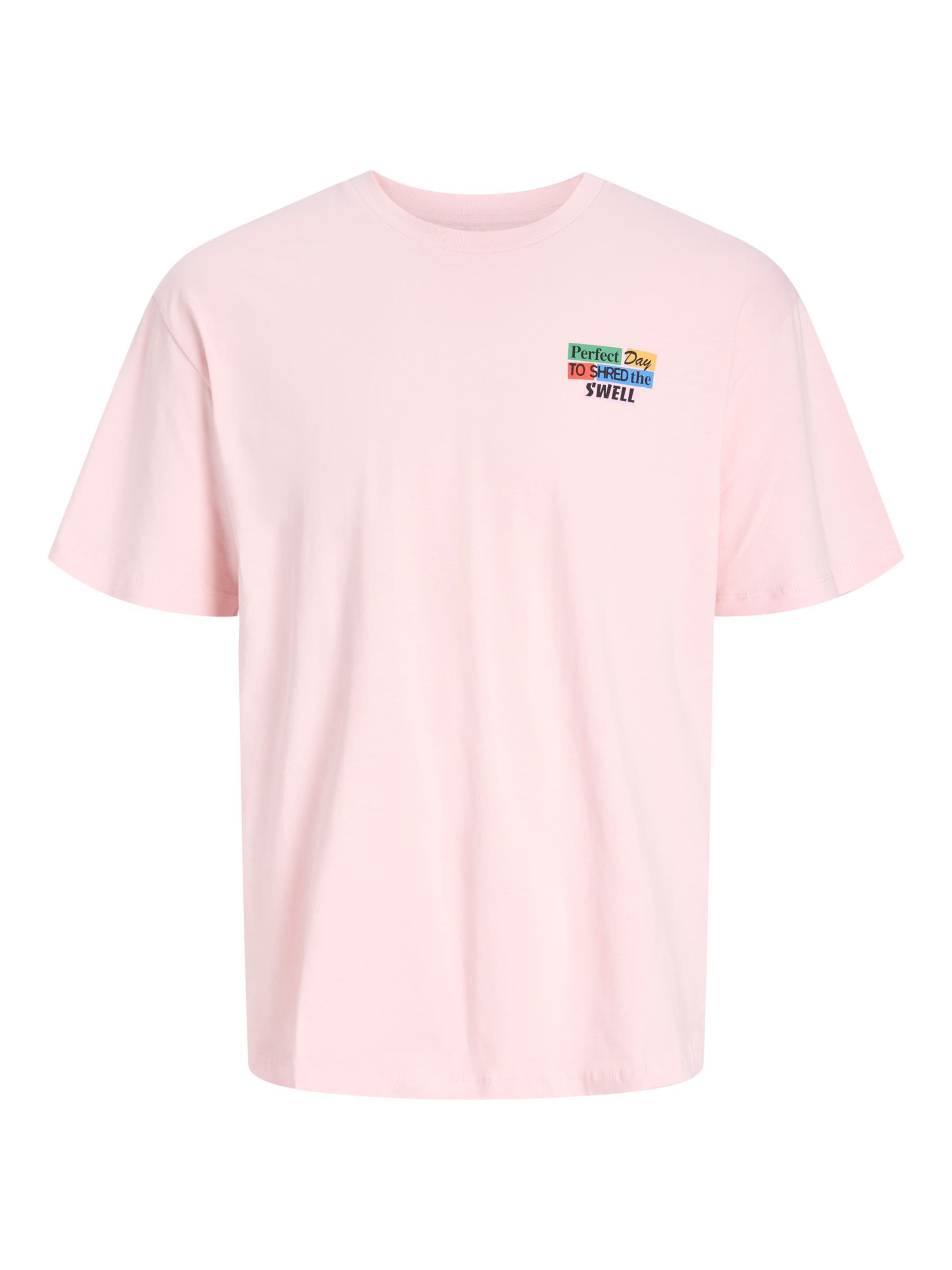JACK & JONES - Camiseta en rosa: frente