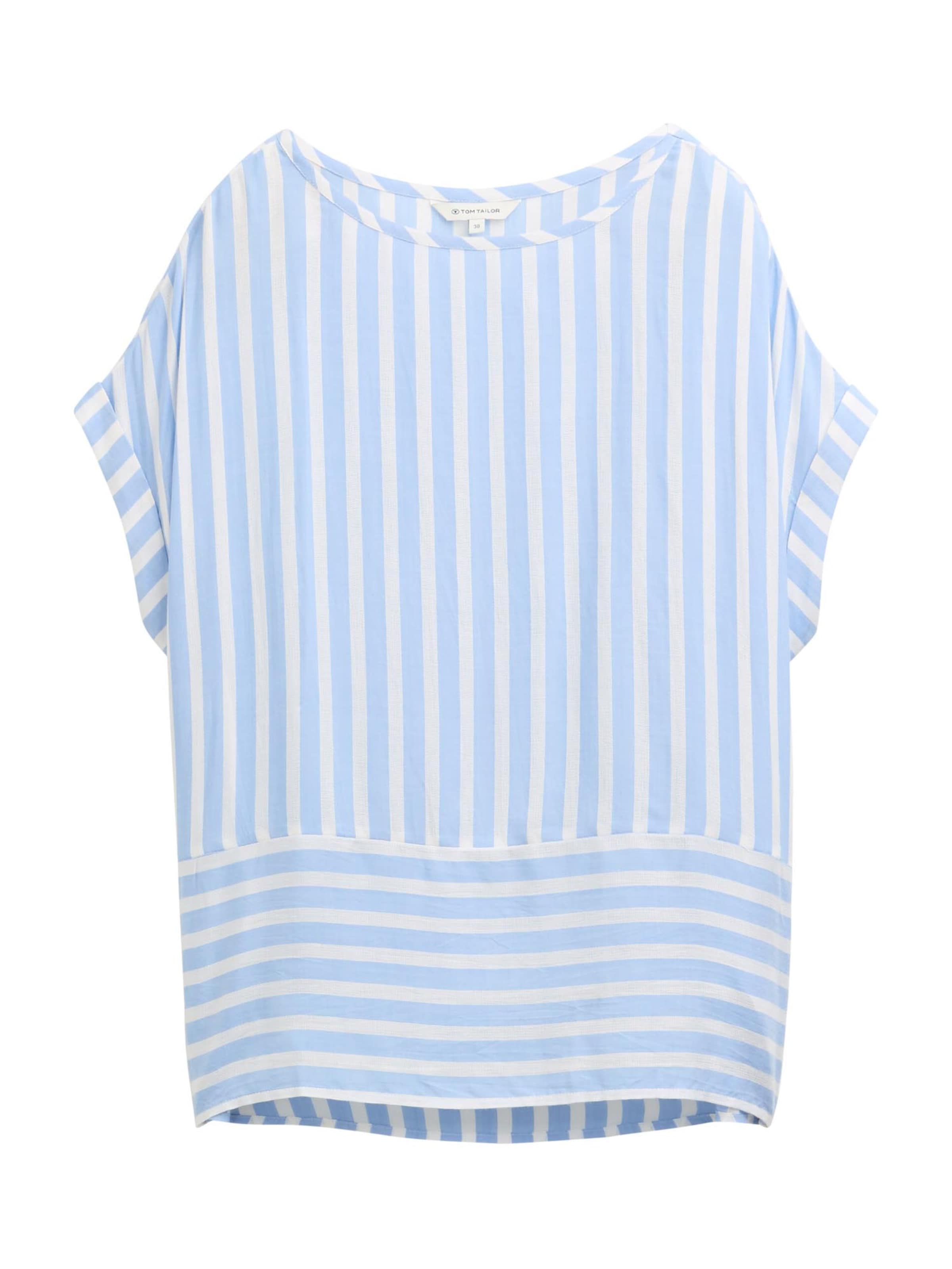 TOM TAILOR - Blusa en blanco: frente