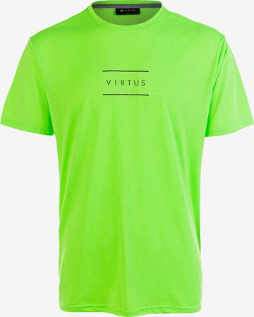 Virtus Shirt 'HODDIE M S-S' in Groen: voorkant