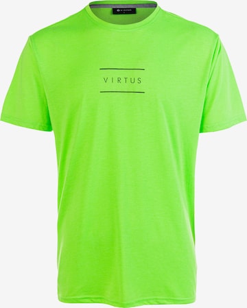 Virtus Shirt 'HODDIE M S-S' in Groen: voorkant