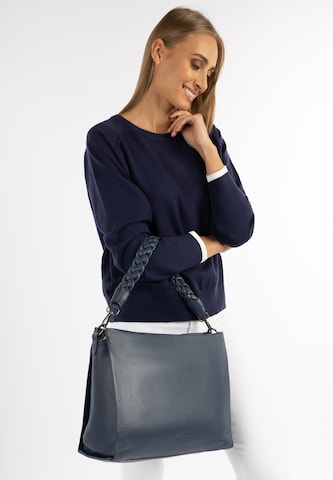 DreiMaster Maritim - Bolso de mano en azul: frente